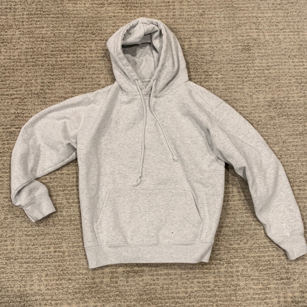Brandy Melville Heathered Gray Hoodie